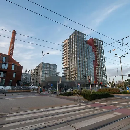 Apartamento 12th Floor With The River View Breslavia